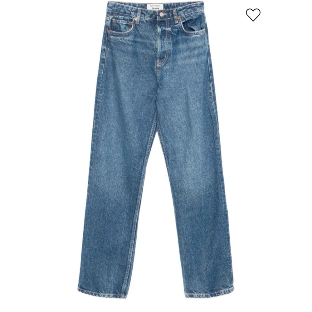 Reformation Cynthia High Rise Straight Long Jeans